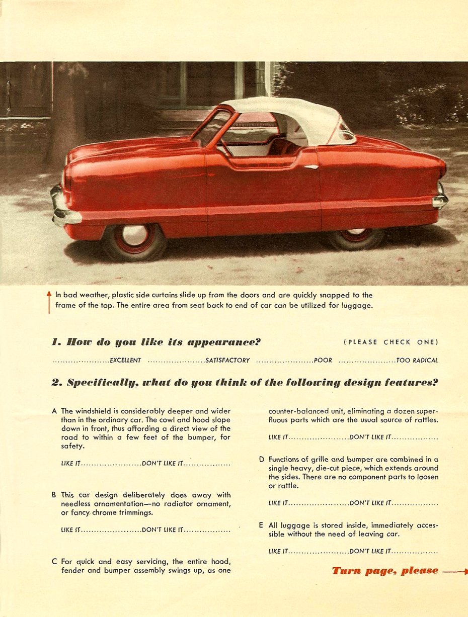 1950 Nash Questionnaire Page 2